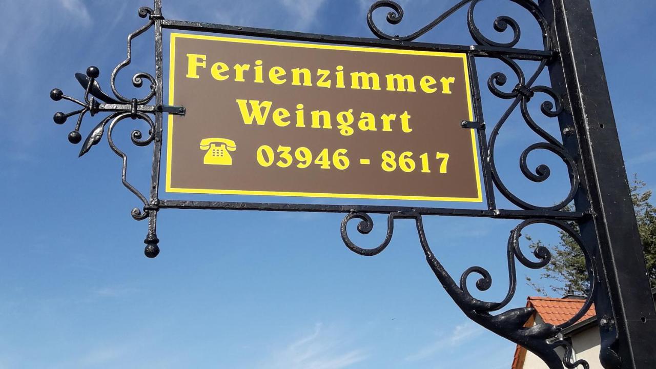 Ferienwohnung Weingart Quedlinburg Exterior photo